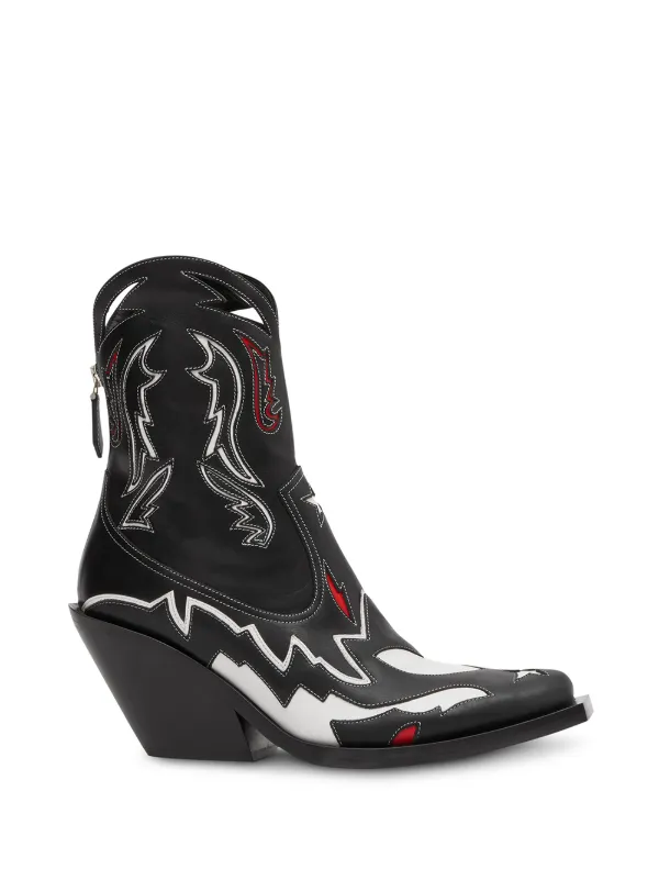 burberry western boots