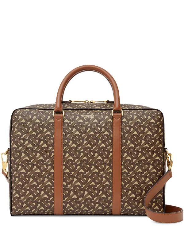 monogram briefcase