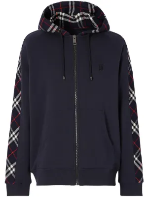burberry zipper hoodie