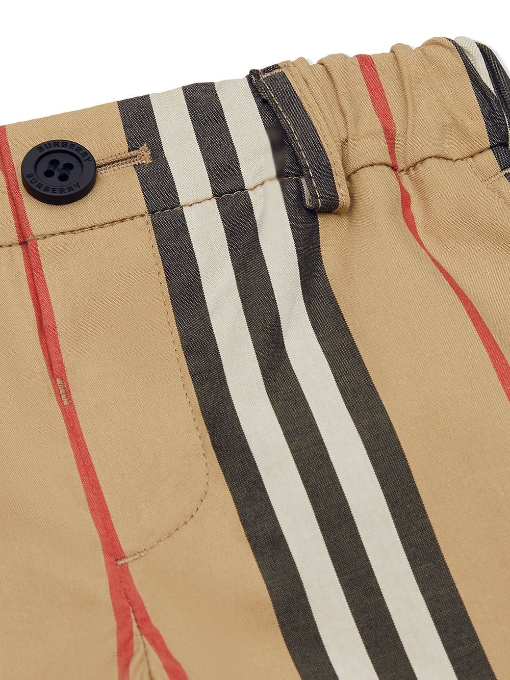 фото Burberry kids шорты чинос в полоску icon stripe