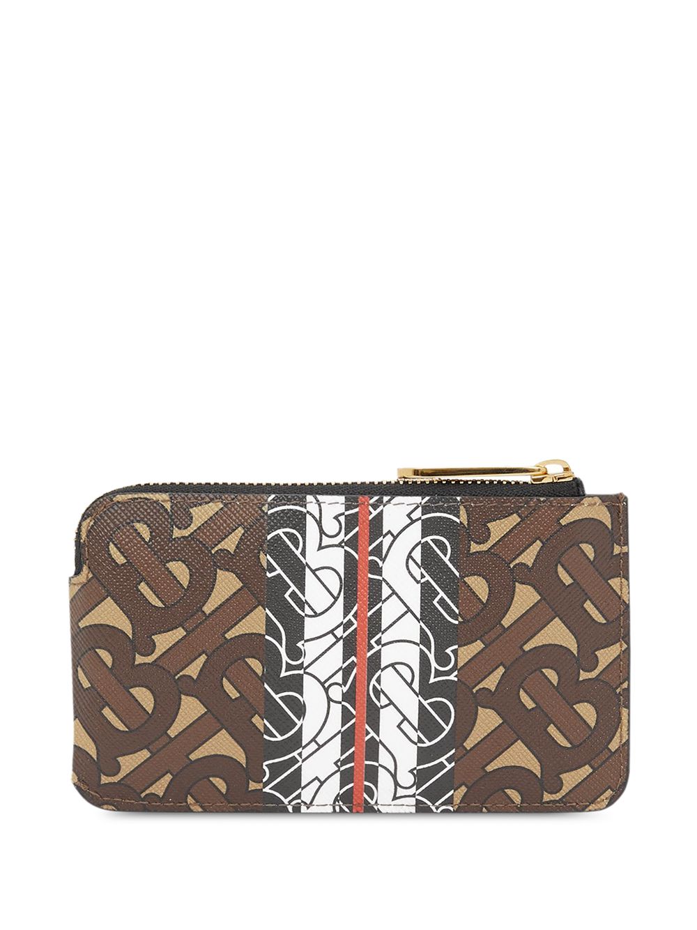 Burberry Monogram Stripe Zip Coin Case - Farfetch