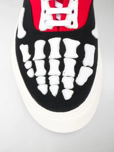 AMIRI low top skeleton sneakers black 