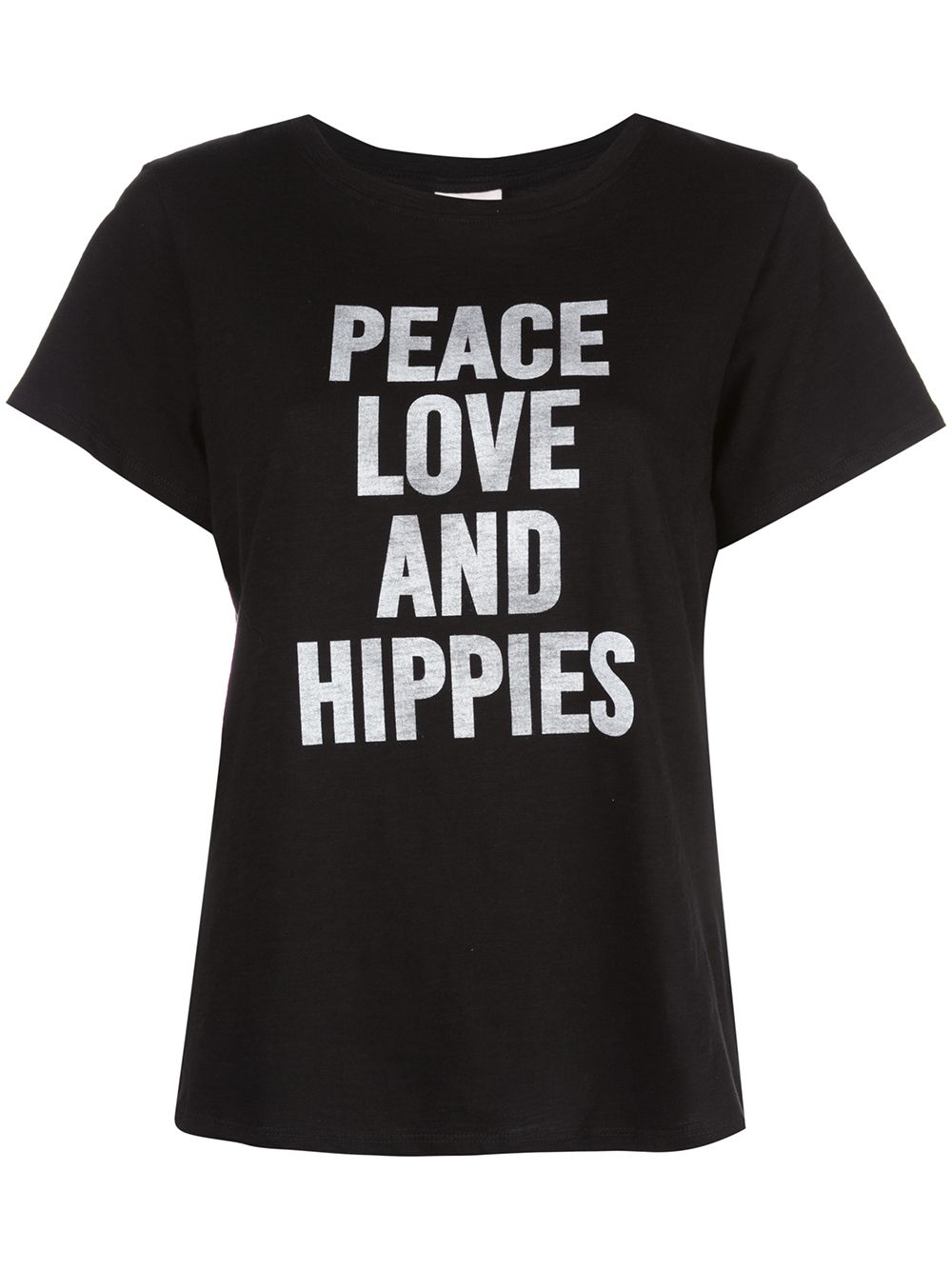 CINQ À SEPT PEACE LOVE HIPPIES T-SHIRT