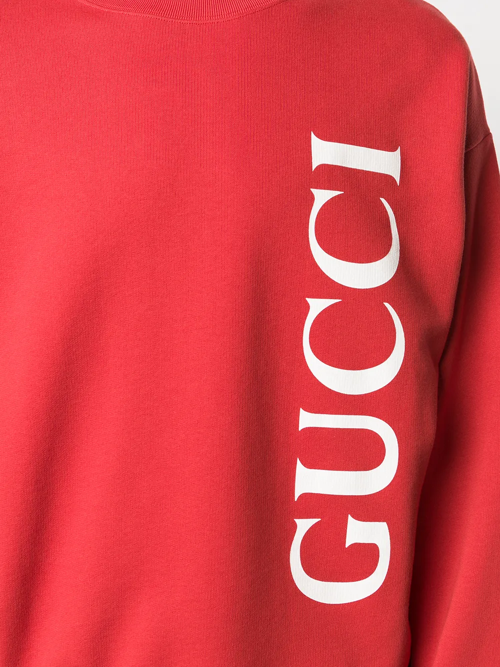 red gucci crewneck