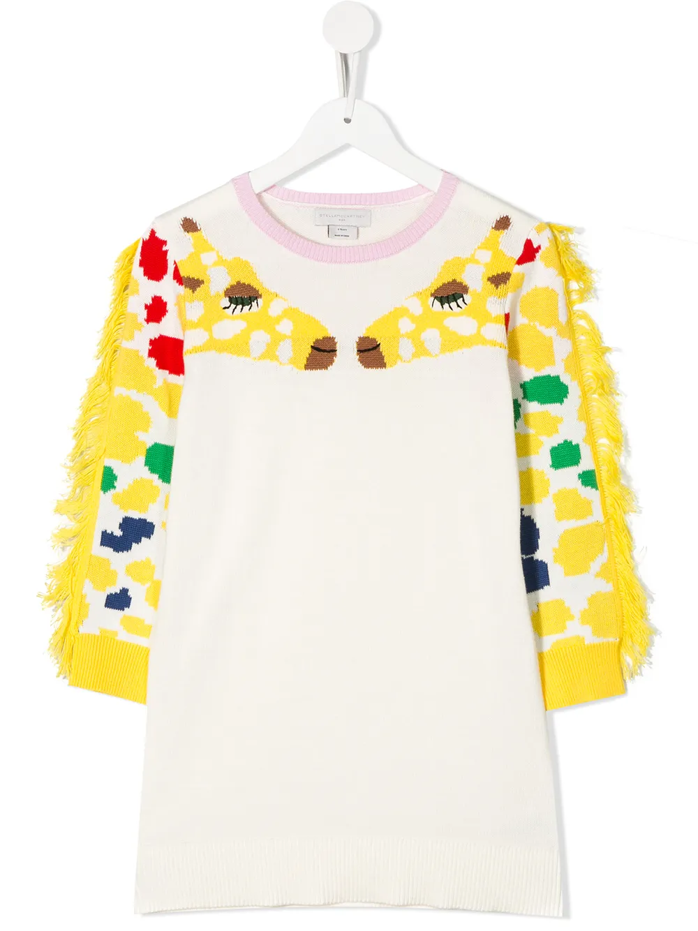 фото Stella mccartney kids платье-джемпер с принтом