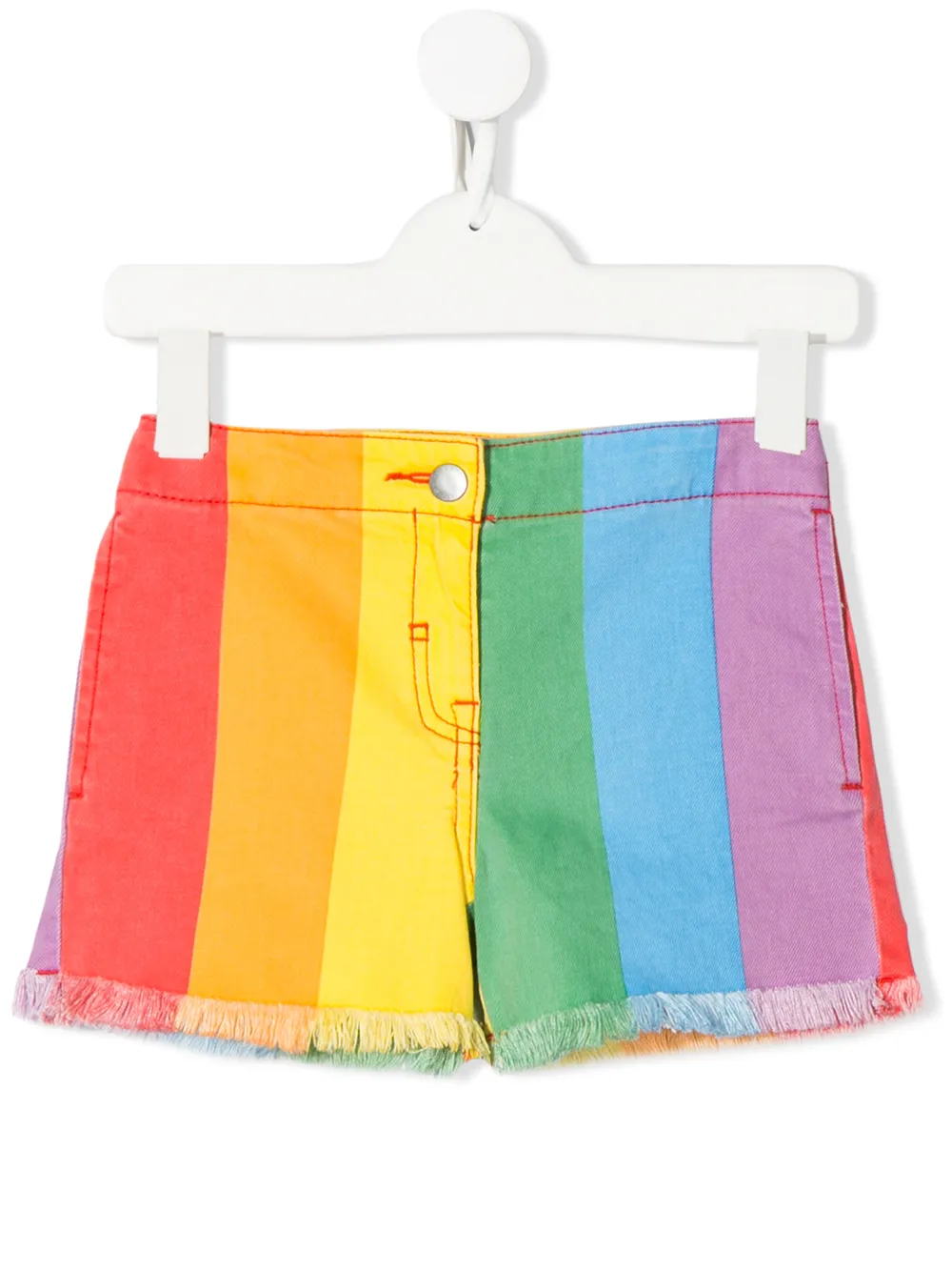 фото Stella mccartney kids разноцветные джинсовые шорты