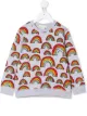 Image 1 of Stella McCartney Kids rainbow print sweatshirt