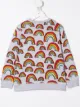 Image 2 of Stella McCartney Kids rainbow print sweatshirt