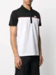 Diesel colour-block short-sleeved polo shirt