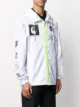 Diesel graphic-print hooded jacket
