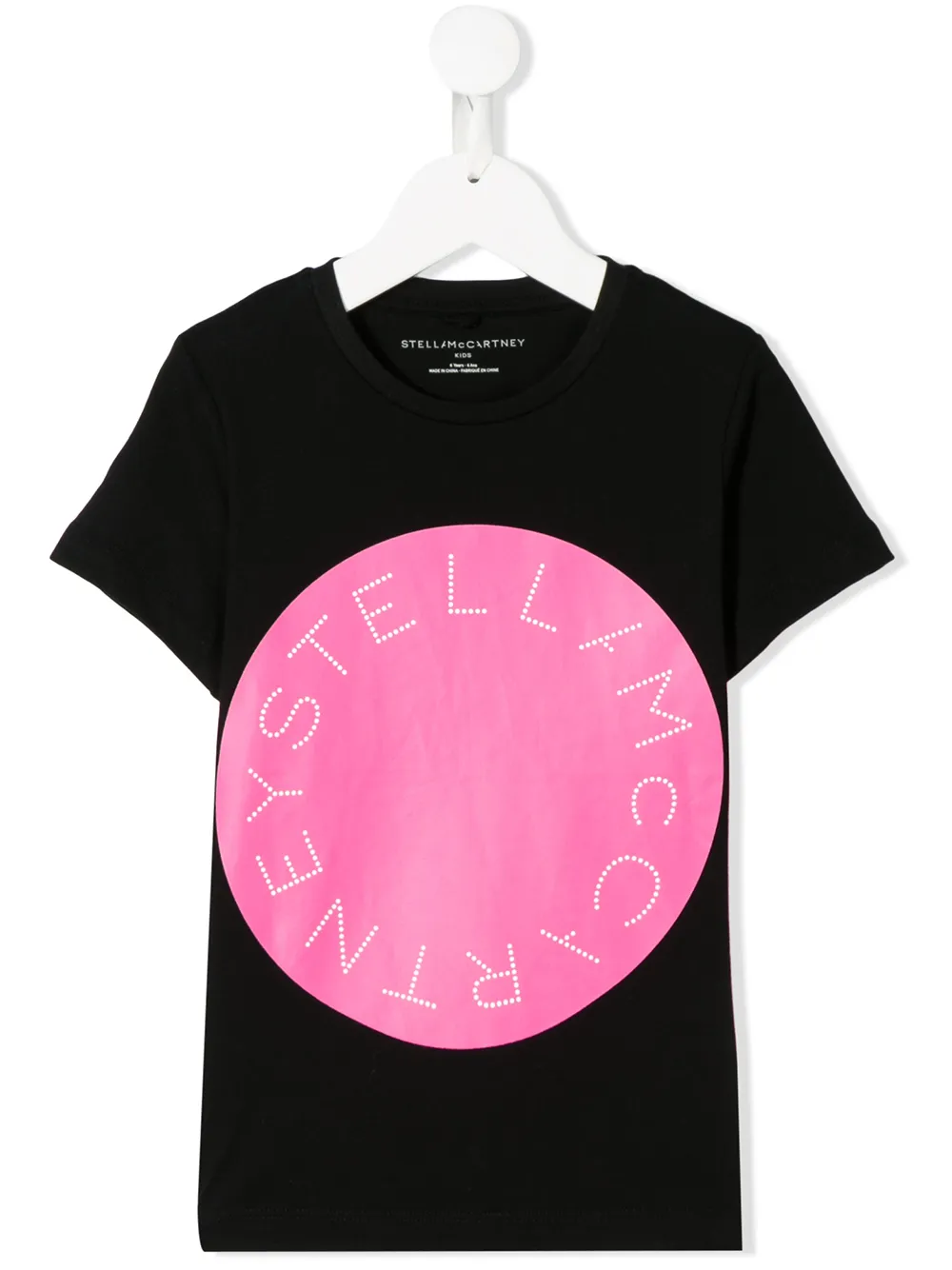 Stella McCartney Kids футболка с логотипом