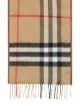Image 2 of Burberry check cashmere scarf