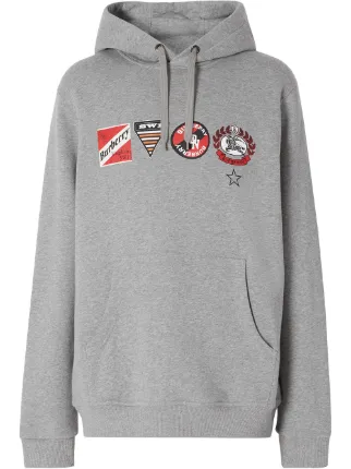 Burberry Logo Graphic Hoodie - Farfetch