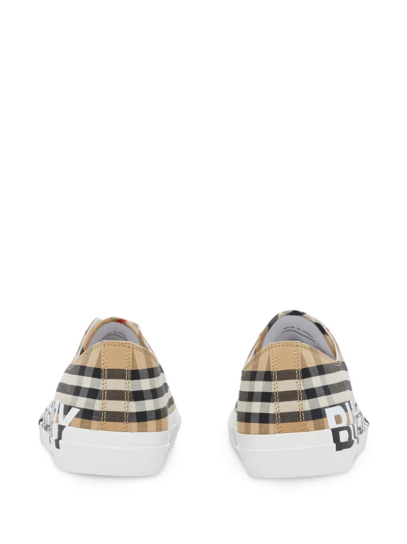 BURBERRY Vintage check low-top sneakers