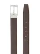 Burberry reversible grainy leather belt