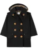 الصورة 1 من Burberry Kids معطف مطر بغطاء رأس قابل للإزالة