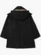 Burberry Kids معطف مطر بغطاء رأس قابل للإزالة
