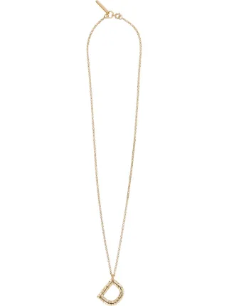 burberry alphabet necklace