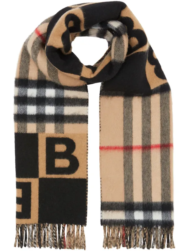 burberry b scarf