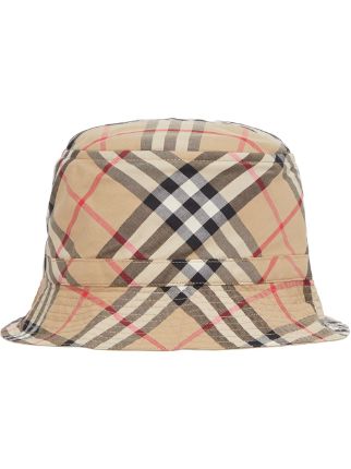 Burberry Kids Vintage Check Bucket Hat - Farfetch