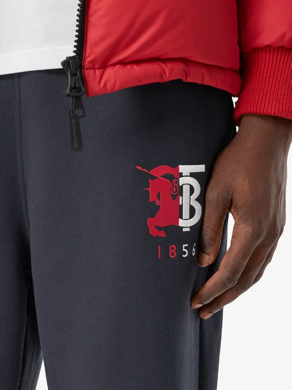 graphic track pants