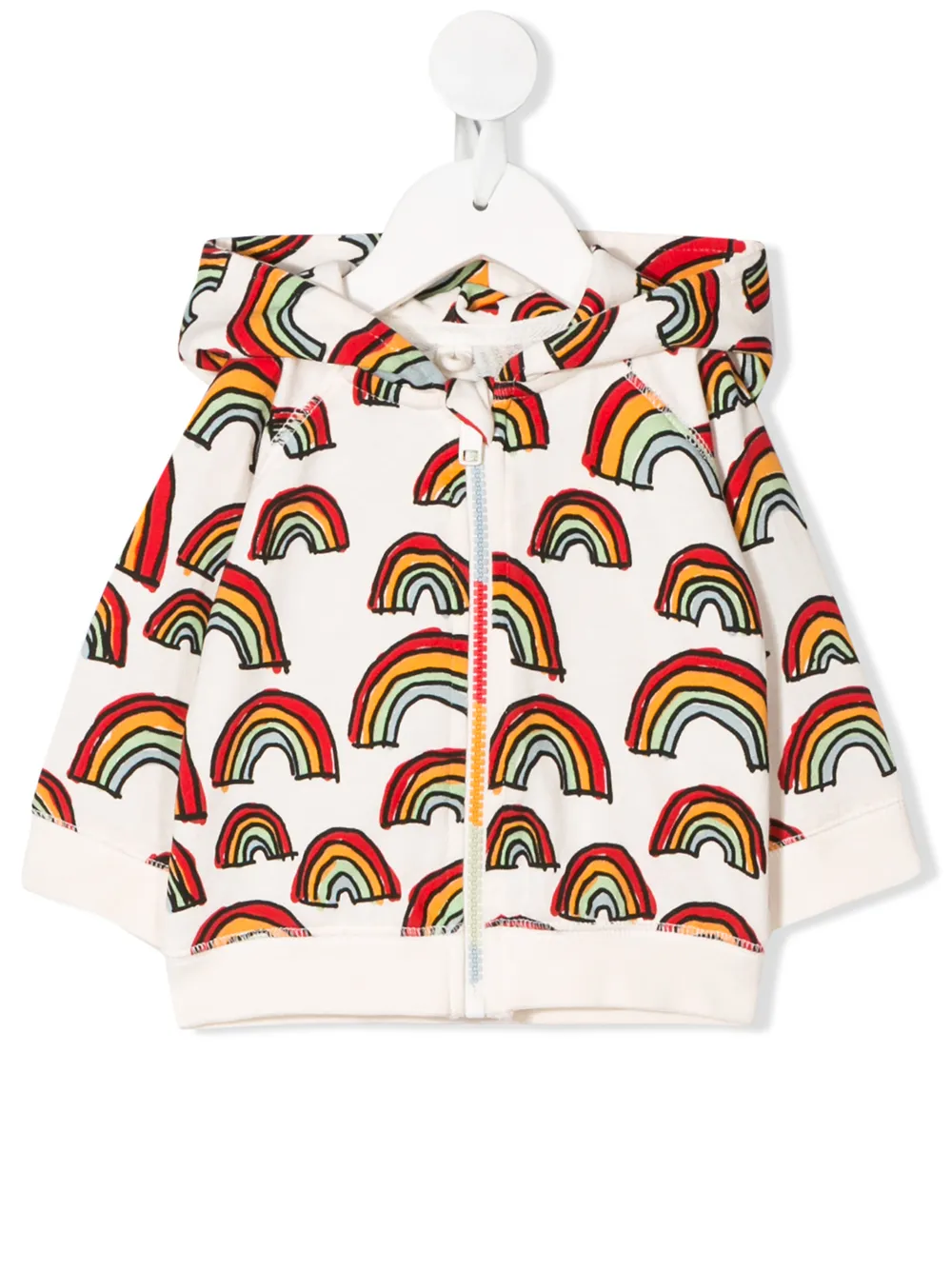 Stella McCartney Kids rainbow track jacket Stella McCartney Kids rainbow track jacket