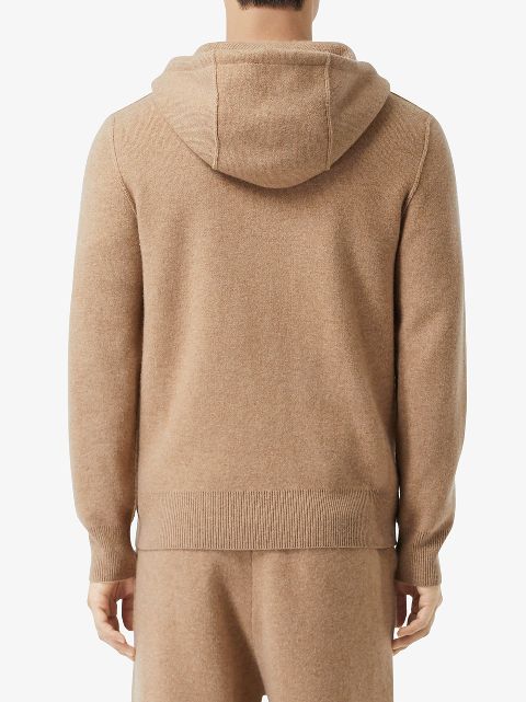 tan burberry hoodie