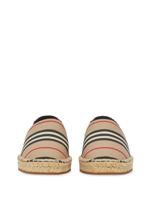 burberry icon stripe espadrilles