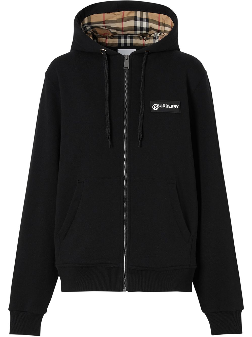 burberry zip hoodie