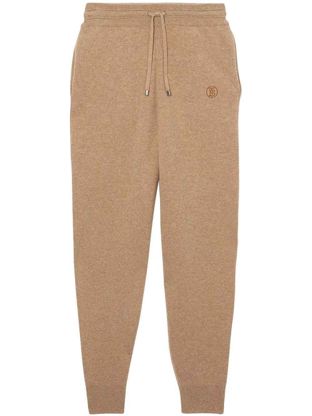 Burberry кашемировые спортивные брюки с монограммой TB