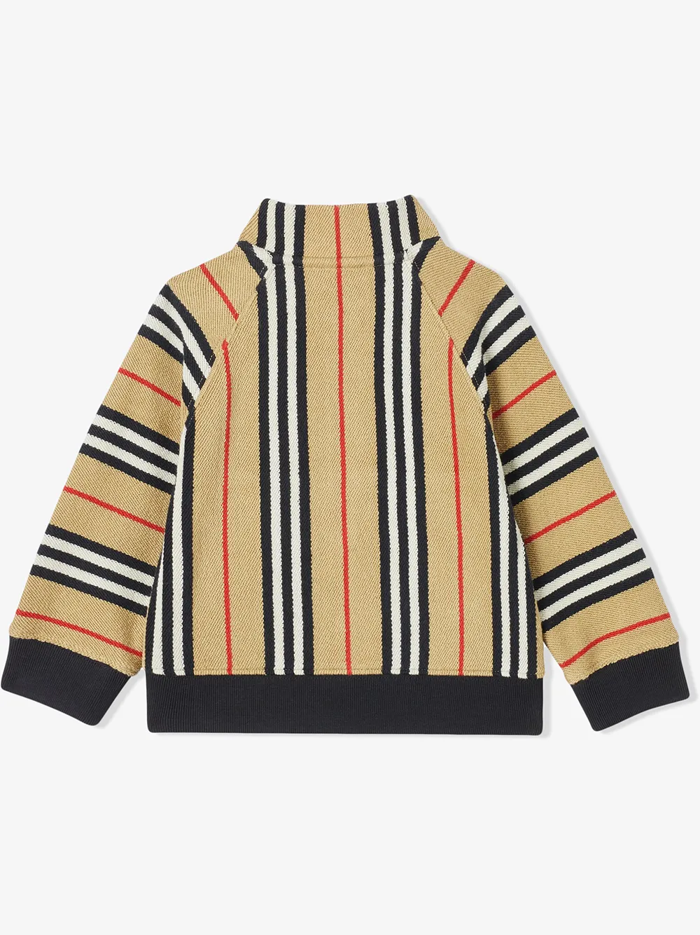 фото Burberry kids толстовка в полоску icon stripe