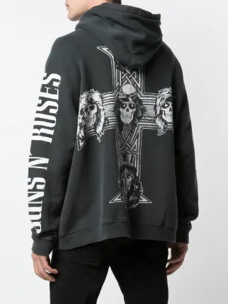 Guns N' Roses oversized hoodie展示图