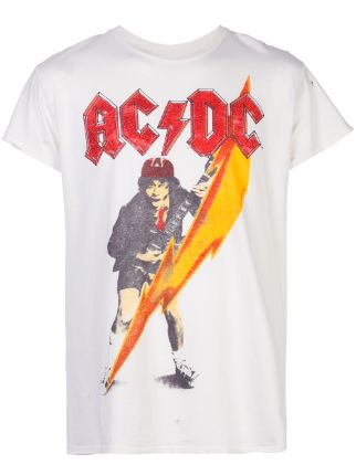 distressed acdc shirt