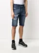 Diesel distressed-effect denim shorts