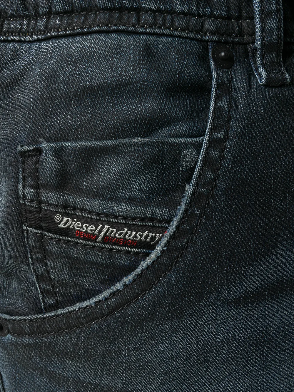 Diesel Denim shorts Zwart