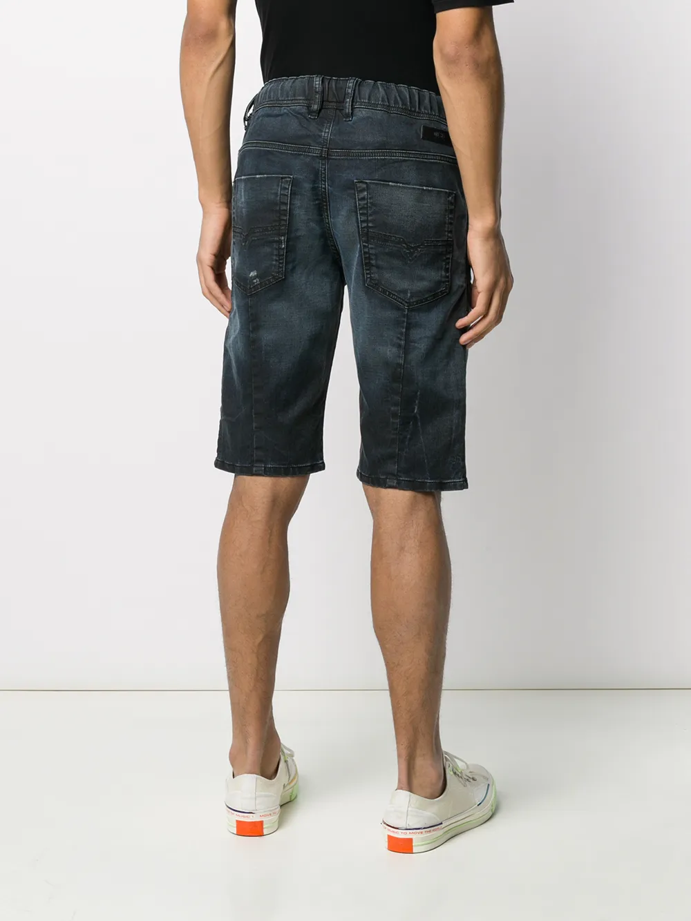 Diesel Denim shorts Zwart