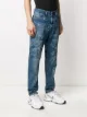 Diesel D-Vider mid-rise tapered jeans