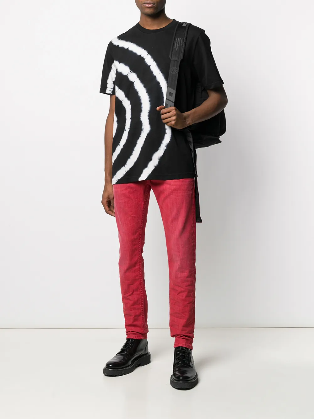  Diesel 'thommer' Skinny Jeans   Rot 
