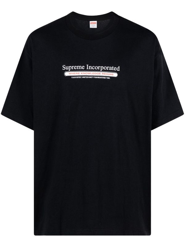 Supreme slogan-print T-shirt - Farfetch