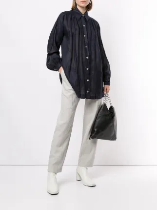 linen relaxed shirt展示图