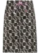 Image 1 of Ashley Williams skull and bones midi skirt