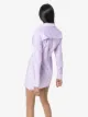 Coperni pin-tuck shirt dress