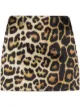 Image 1 of GAUGE81 Nara leopard-print mini skirt