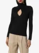 Tom Ford keyhole front high-necked jumper