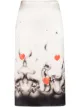 Image 1 of Ashley Williams printed hem slip skirt