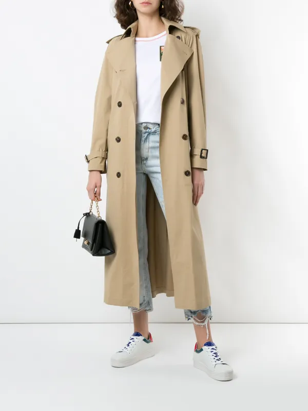 dolce gabbana trench coat