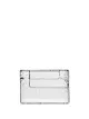 Tom Ford logo plaque metallic cardholder