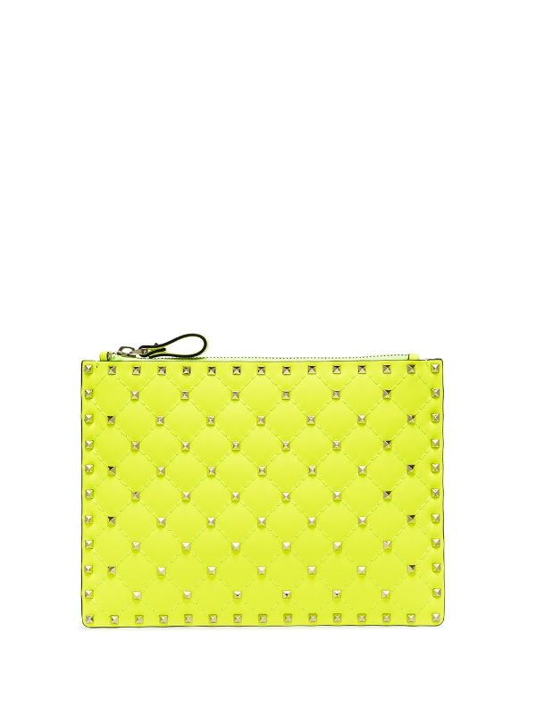 valentino garavani rockstud clutch bag