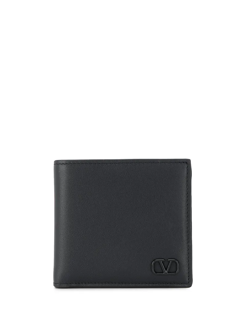 Valentino – Valentino Garavani Go Logo cardholder – men – Leather – One Size – Black
