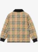 Burberry Kids جاكيت كاروهات كلاسيكي
